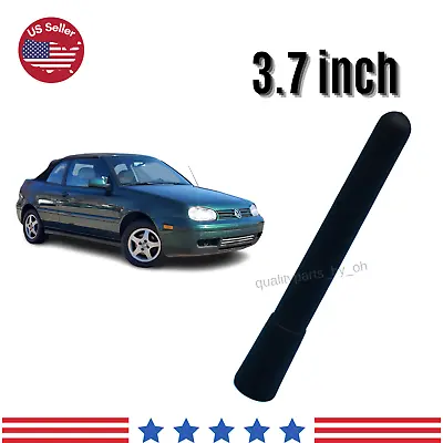 $14.25 • Buy 3.7 Inch Replacement Black Short Mast Am/Fm Antenna For VW Cabrio 1995-2002