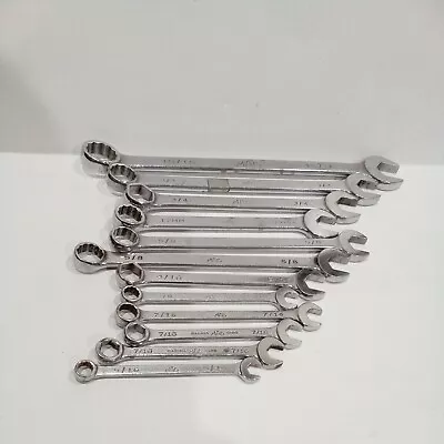 Mac Wrench Lot Used 12 Piece Lot Mac Tools 15/16 3/4 17mm 5/8 9/16 7/16 5/16 3/8 • $219.99