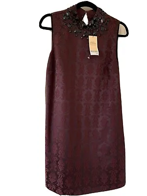 New Next Ladies Jacquard Dress Size 8 • £10