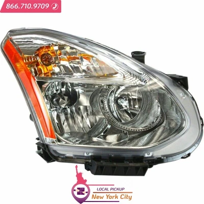 $187.61 • Buy Local Pickup Fits 2013 Nissan Rogue Right Side Halogen Head Lamp Assembly