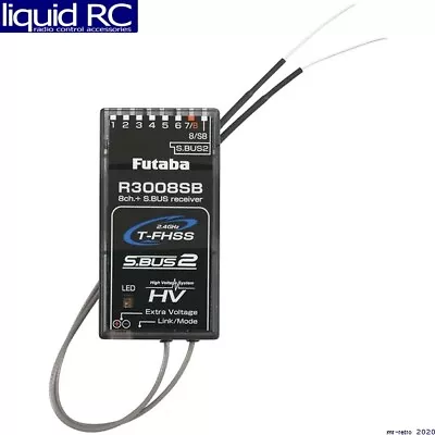 Futaba R3008SB R3008sb 2.4ghz Fhss Telemetry Receiver 10j • $70