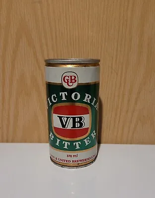 Victoria VB Bitter Steel Beer Can Carlton & United Breweries Australia - 370ml • $3.99