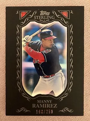 2009 Topps Sterling MLB Card Manny Ramirez #64 196/250 NRMT-MINT Range M7 12423 • $4.99