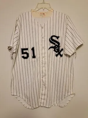 1991 South Bend White Sox Minor League Baseball Game Used Home Jersey #51 • $125