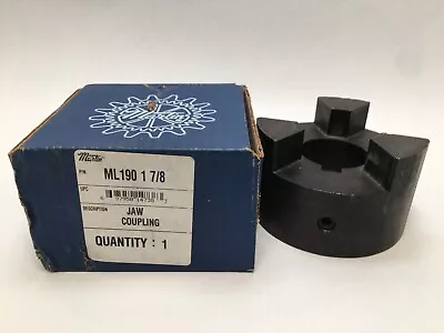 MARTIN ML190-1-7/8 Jaw Coupling  1-7/8  ID 4-1/2  OD ML 190 1-7/8 USA • $79.97