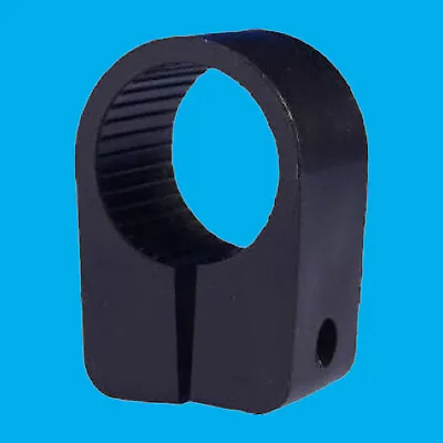 Black Heavy Duty Cable Cleats Clips Size No. 11 27.7mm Pack Sizes From 5x-50x • £4.50