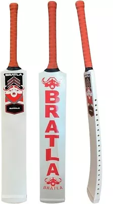 Bratla Cricket Bat For Tape Tennis Soft Ball - Lightweight Curved. Buffalo. New* • $20