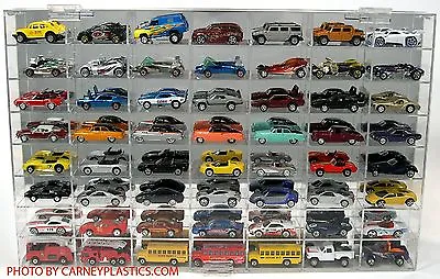 1/64 Scale Display Case Compatible With Hot Wheels 56 COMP Die Cast • $91.95