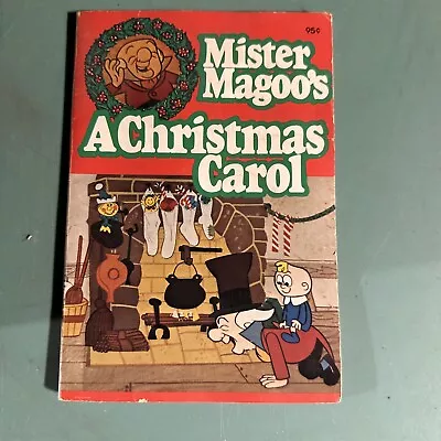 Vintage 1977 Mister Magoo's A Christmas Carol Soft Cover Book • $15