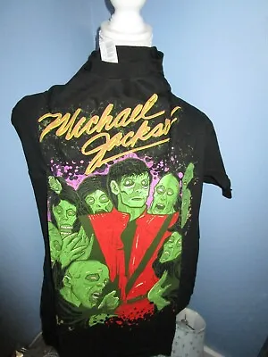 Michael Jackson Original Bravado Thriller Halloween Zombie T-shirt New X-Large • £77.41