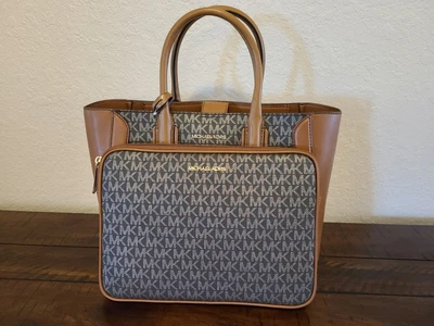 £174.20 • Buy Michael Kors - Kali Medium Tote & Ipad Case - Brown - $678 MSRP