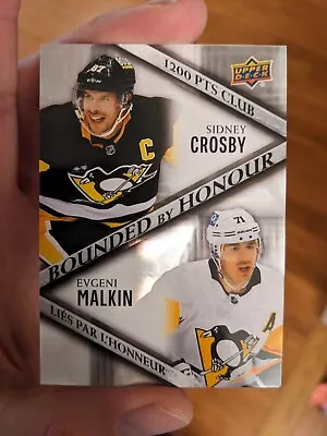 2024 Tim Hortons Hockey Greatest Duos - Crosby & Malkin - Bounded By Honour BH-4 • $52.15