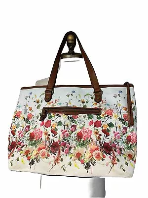Elliott Lucca Woman’s Tote Bag Laptop Bag Large Floral • $29.99