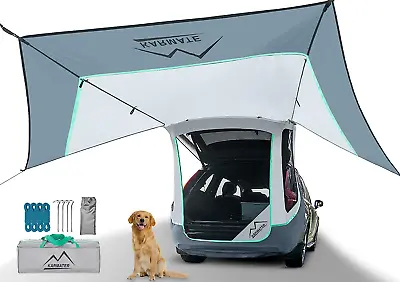 Car Tailgate Canopy Three Sides Awning Shade Universal Windproof Boot Sales • £99.99