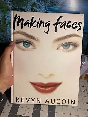 Making Faces Vintage 1997 First Edition Beauty Make Up Book Aucoin Kevyn Makeup • $18