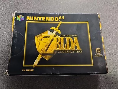 Nintendo N64 The Legend Of Zelda Ocarina Of Time PAL Boxed  • £39.99