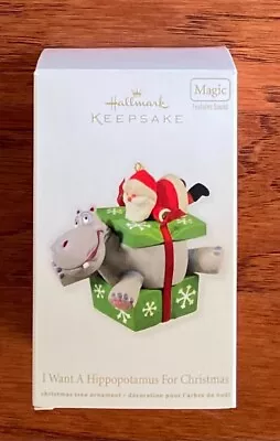 Hallmark Ornament / I Want A Hippopotamus For Christmas /2012 • $34.99