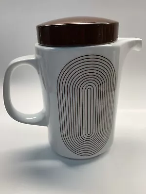 Vintage Rosenthal Joy One Porcelain Teapot/ Coffee Germany Wolf Karnagel RARE • $118.87