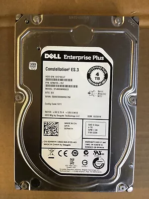 ONE DELL 4TB  3.5   SAS  Hard  Drive  HDD For SERVER • $40