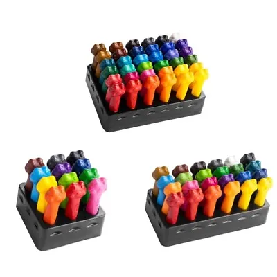 Coloring Pencils For Kids Triangles Crayons Kids Washable Crayons For Toddlers • £7.22