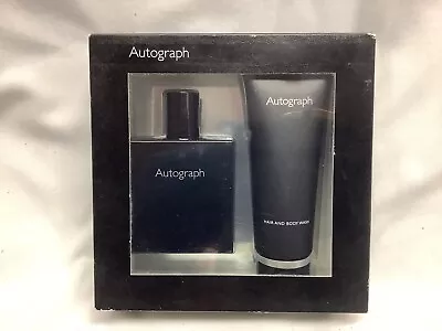 Bnib M&s Mens Autograph Eau De Toilette & Hair & Body Wash Gift Set • £19.95