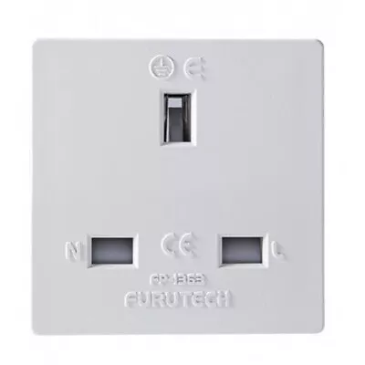 Furutech FT-UKS Gold - Single UK Mains Socket (For Mains Blocks) (L14) • £35