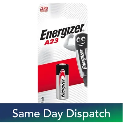 Energizer A23 MN21 LRV08 12V Cylindrical Alkaline Batteries - Pack Of 1 • £4.29