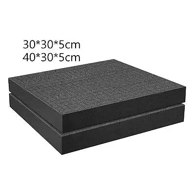 2 Pieces Cube Sheet Foam For Game Box Tool Box Storage Drawer Pad • $22.56