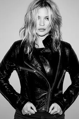 Kate Moss Super Model Black White Beautiful Icon Wall Art Home - POSTER 20x30 • £22.79