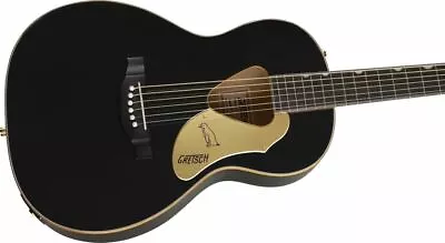 PRE-ORDER! Gretsch G5021E Rancher Penguin Parlor Acoustic/Electric Guitar Black  • $549.99