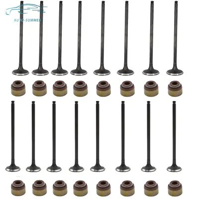 16PCS Exhaust And Intake Valves For Honda Civic DX/EX/LX 1.7L D16Y7 1992-2005 • $38.01