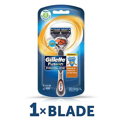 Gillette Fusion Proglide Razor For Men Free Shipping • $30.06