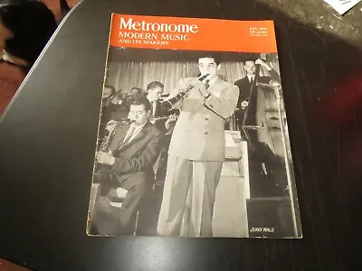 Metronome Magazine October 1942 Jerry Wald On Cover • $26.95