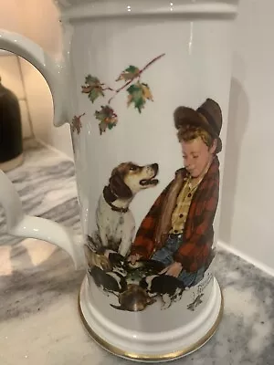 Gorham - Norman Rockwell -  Fall - Pride Of Parenthood  - Mug/stein • $10