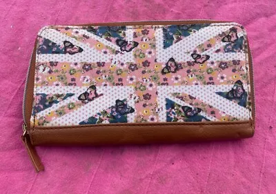 Purse With Floral Union Jack  • £5