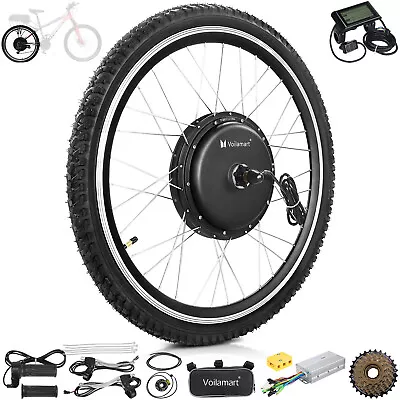 Voilamart 26  Electric Bicycle Motor LCD Conversion Kit 15OOW Rear Wheel EBike • £209.99