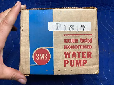 $69.99 • Buy Vintage Sms Vacuum Tested Reconditioned Water Pump #p1617  (00)