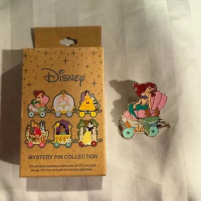 Ariel Little Mermaid Disney Princess Train Loungefly Blind Box Mystery Pin • $15