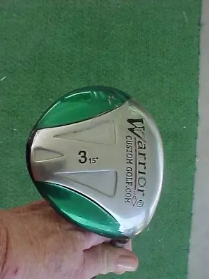 $9.99 • Buy Warrior 15* #3 Wood Long Drive Graphite Shaft-RH