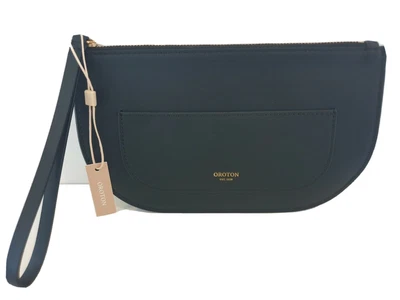 $45 • Buy OROTON Lotte Medium Zip Pouch Black 