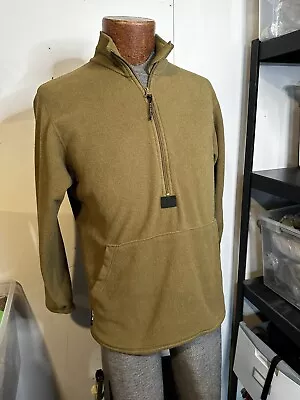 Genuine USMC Polartec Fleece Peckham Shirt Coyote Brown Cold Weather Large • $39.76