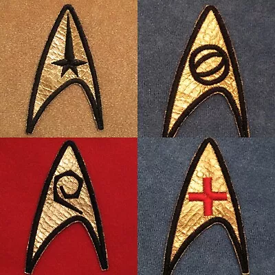 Star Trek TOS Original Series Uniform Insignia Patches - Cosplay Costume Patch • $5.99