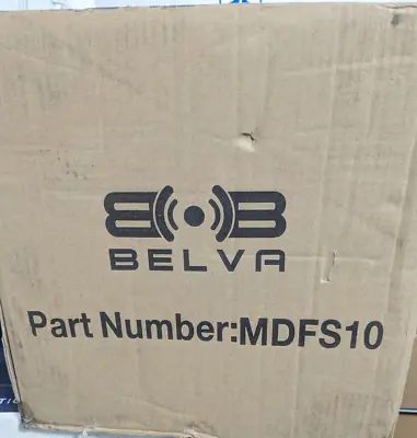 Single 10  Sealed MDF Subwoofer Enclosure (Belva MDFS10) • $50
