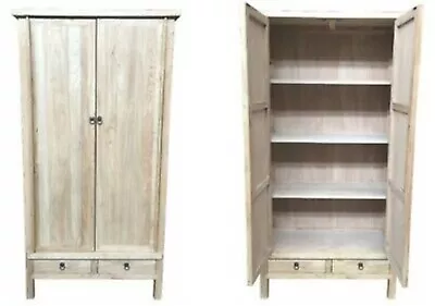 $2273 • Buy Shuli Chinese Antique Reproduction Cabinet /linen Press/linen Cupboard  Elm