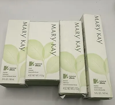 Mary Kay Botanical Effects Formula 2 (Normal Skin) - Full Size Set Of 4 Products • $45