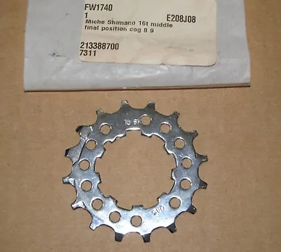 Miche 16t Middle Final Position Cog For Shimano 8 Or 9 Speed Cassette NEW • $15.99