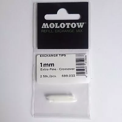 Molotow EXTRA FINE 1mm Replacement Tip Pack (5-pc) Graffiti Art Paint Marker • $5.75