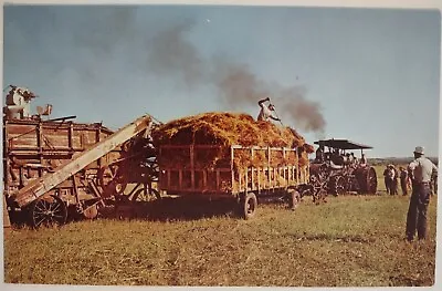 Vintage Postcard Steam Traction Engine Tractor Madison South Dakota Farming • $4.65