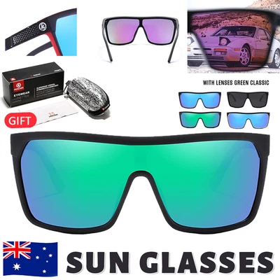 $24.99 • Buy KDEAM Men's Polarized UV Sunglasses Driving Square Outdoor Lightweight Goggles