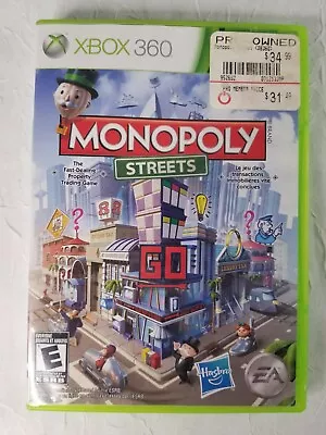 Monopoly Streets (Microsoft Xbox 360 2010) Complete With Insert  • $24.99